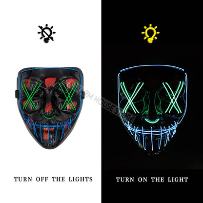 Halloween Masker LED