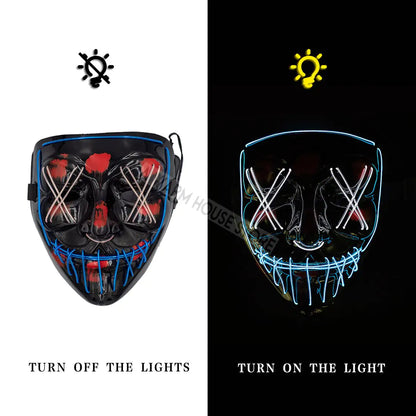 Halloween Masker LED