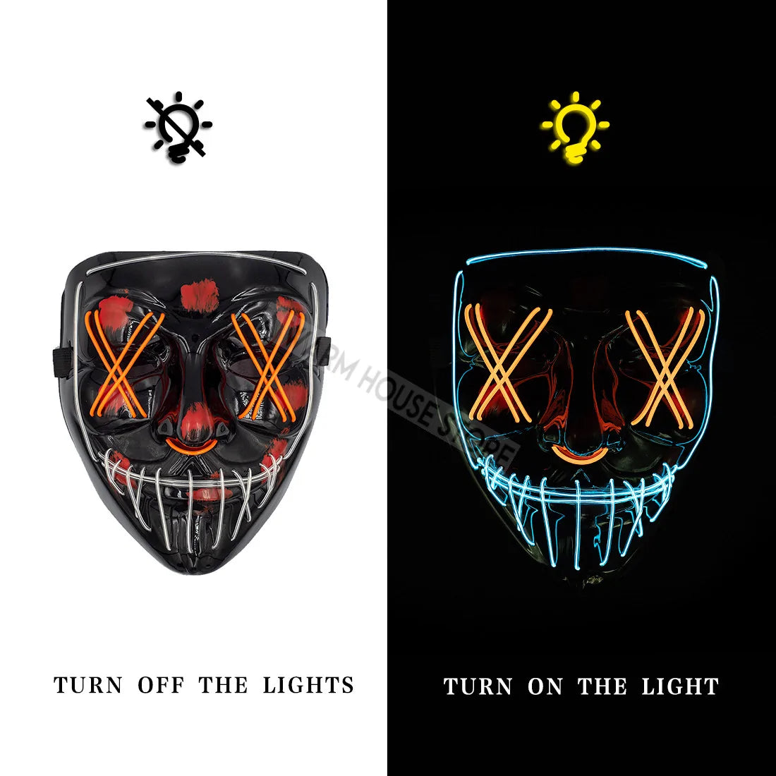 Halloween Masker LED